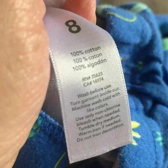 [5 for $25] Carter’s size 8 pyjama bottoms, 100%  cotton, EUC - Picture 3 of 3